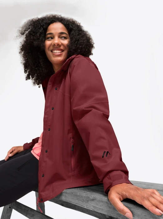 Maier Sports Metor Rec Funktionsjacke sun dried tomato (Damen)
