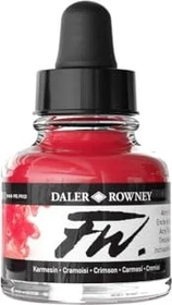 Daler Rowney FW Acrylic Ink crimson, 29.5ml
