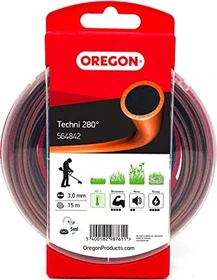 Oregon Techni 280° Trimmerfaden für Rasentrimmer, 3mm/15m