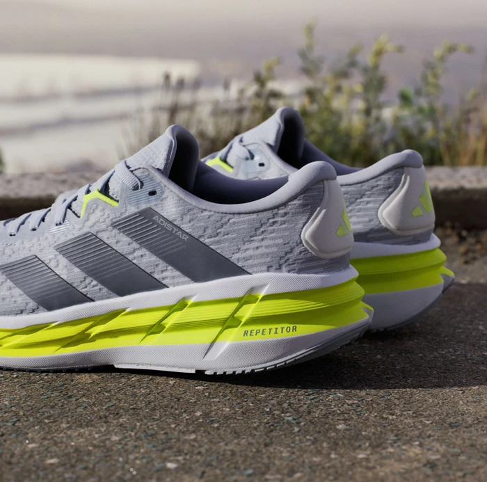 adidas Adistar 4 halo silver/onix/solar slime (Herren)