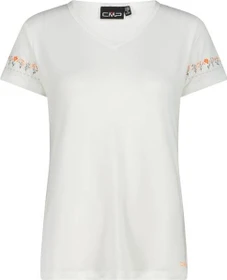 CMP Print Funktionsshirt kurzarm bianco/salmone (Damen)