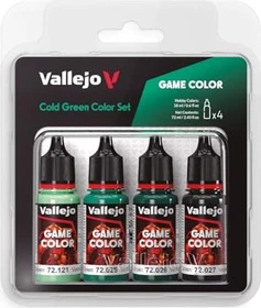 Vallejo Game Color Cold Green Color Farbset, 4-tlg.