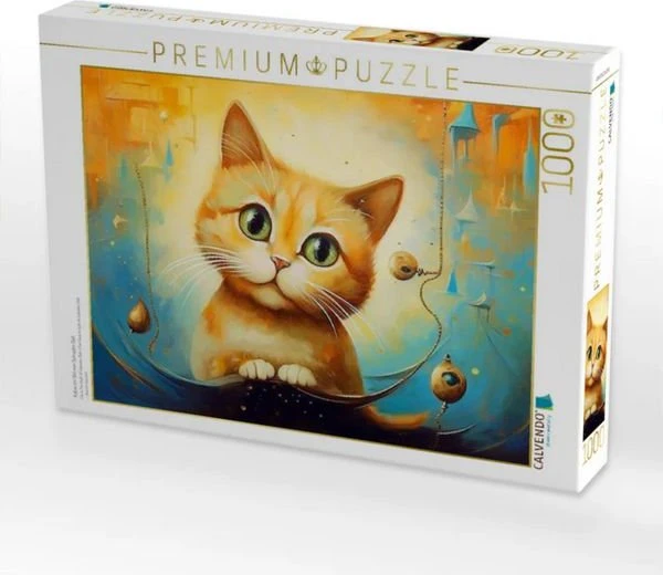 Calvendo Katze Im Stil von Salvador Dali