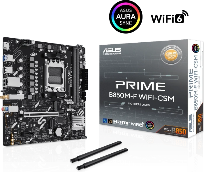 ASUS Prime B850M-F WIFI-CSM (AMD AM5)