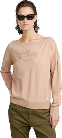 G-Star Boat Neck Loose Sweatshirt rugby tan (Damen)