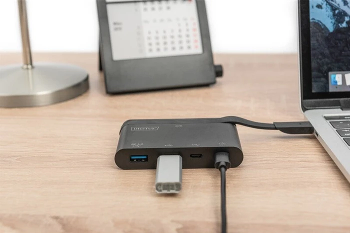 Digitus USB-Hub, 2x USB-C 3.1, 2x USB-A 3.1, USB-C 3.1 [Stecker]