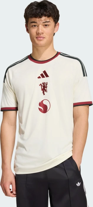 adidas Manchester United 2026/2027 Ausweichtrikot kurzarm ivory (Herren)