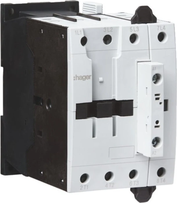 Hager Leistungsschütz 4P 63A bei AC-1 24VDC