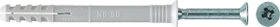 fischer N-S N 8x60/20 S (50) Nageldübel Schrauben/Dübel-Sortiment,   50 Stück
