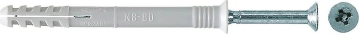 fischer N-S N 6x60/30 S (50) Nageldübel Schrauben/Dübel-Sortiment, 50 Stück