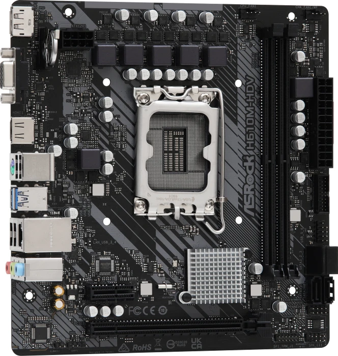 ASRock H610M-HDV (Intel 1700)