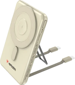 Verbatim Charge 'n' Go Power Bank mit USB-C-Kabel 5000mAh gold
