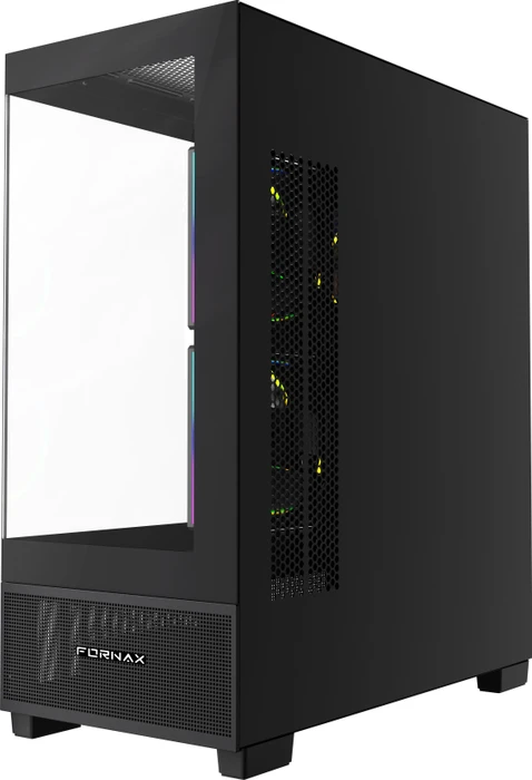 Gembird Fornax X550 Black, Glasfenster