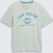 Tom Tailor Logo-Print T-Shirt kurzarm soft greyish green (Herren) Vorschaubild