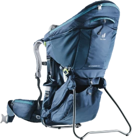Deuter Kid Comfort Kindertrage Modell 2021 + KC Chin Pad Kopfkissen midnight