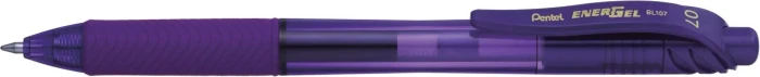 Pentel EnerGel X BL107 0.7mm/0.35mm Gelroller violett/transparent