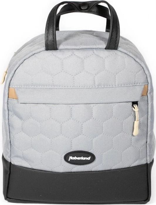 Haberland Bella Rucksack Lenkertasche schwarz/grau