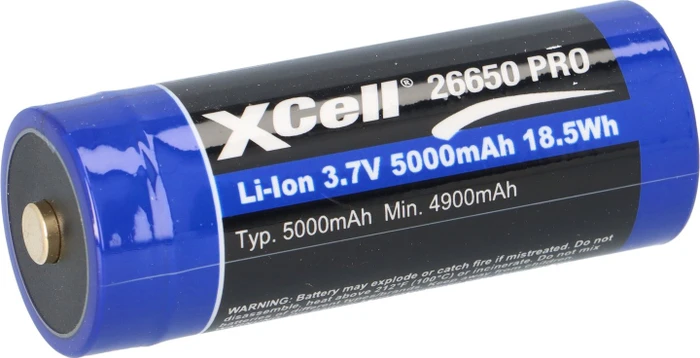 XCell Li-Ion 26650 5000mAh