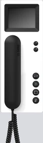 Siedle Türsprechanlage BTSV 850-03 WH/S schwarz glänzend, Innenstation