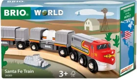 BRIO World Trains of the World Santa Fe Zug