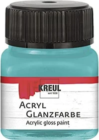Kreul Acryl Glanzfarbe, türkis, 20ml