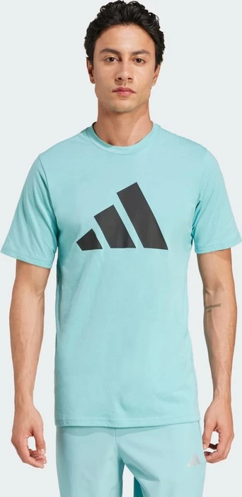 adidas Train Essentials Feelready Logo Funktionsshirt kurzarm mint ton/black (Herren)