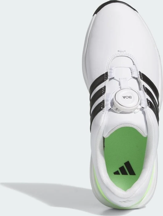 adidas Tour360 24 BOA cloud white/core black/green spark (Junior)