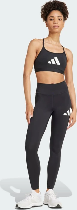 adidas Aeroreact Big Logo Graphic Bra Sport-BH black (Damen)