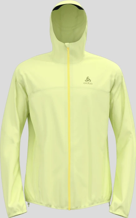 Odlo Waterproof X-Alp Performance Knit Laufjacke shadow lime (Herren)