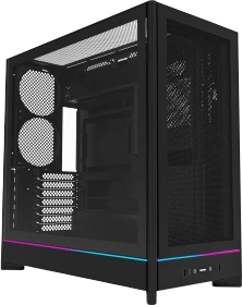 Montech HS01 Black, Glasfenster