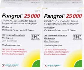 Pangrol 25000 Hartkapseln, 200 Stück