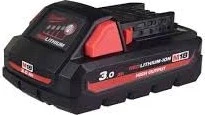 Milwaukee M18 HB3 Werkzeug-Akku 18V, 3.0Ah, Li-Ionen [3.0Ah] [54Wh]
