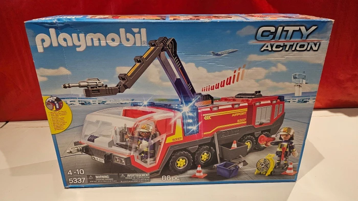 playmobil City Action Flughafenlöschfahrzeug mit Licht und Sound