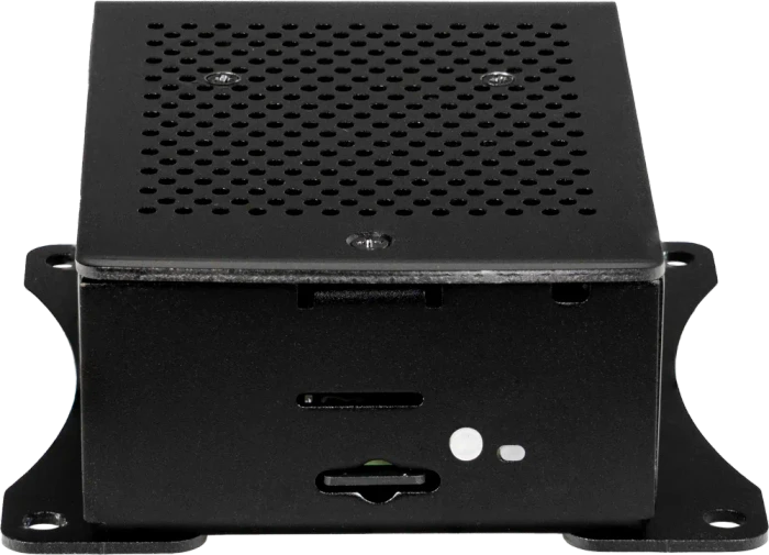 Joy-iT Aluminiumgehäuse für Raspberry Pi 5, schwarz