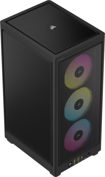 Corsair 2000D RGB Airflow, schwarz, Mini-ITX