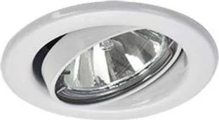 Brumberg GX5.3 Stahl Einbauleuchte rund weiß