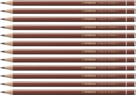 STABILO Original Buntstift englischrot dunkel, 12er-Pack