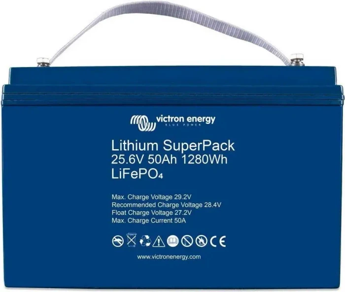 Victron Energy Lithium SuperPack 25.6V/50Ah (M8), 1.28kWh