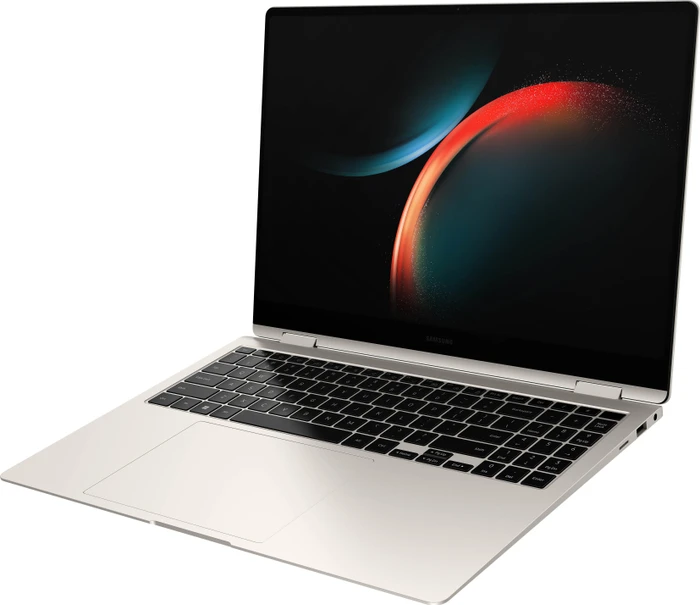 Samsung Galaxy Book3 Pro 360, beige, Core i7-1360P, 16GB RAM, 1TB SSD, DE