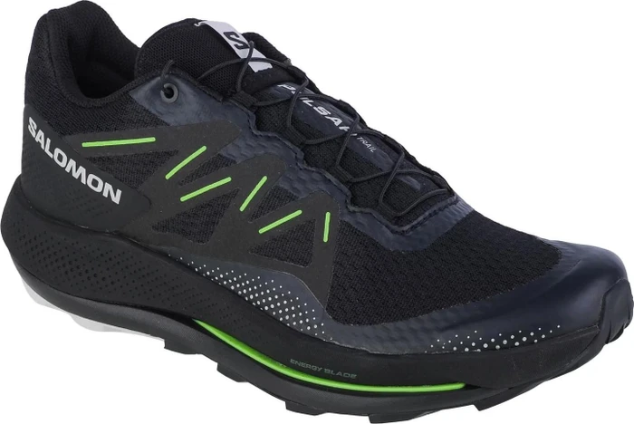 Salomon Pulsar Trail black/green gecko (Herren)
