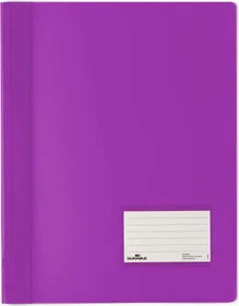 Durable Duralux Transluzent Schnellhefter, A4, violett/transparent