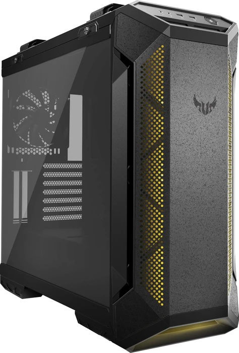 ASUS TUF Gaming GT501, schwarz, Glasfenster