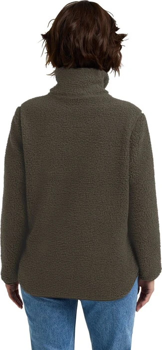Jack Wolfskin High Curl Fleece Jacke obsidian moss (Damen)