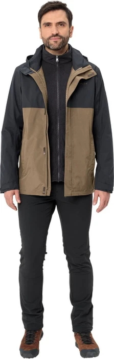 Vaude Rosemoor 3in1 Modell 2024 Funktionsjacke black/oat (Herren)