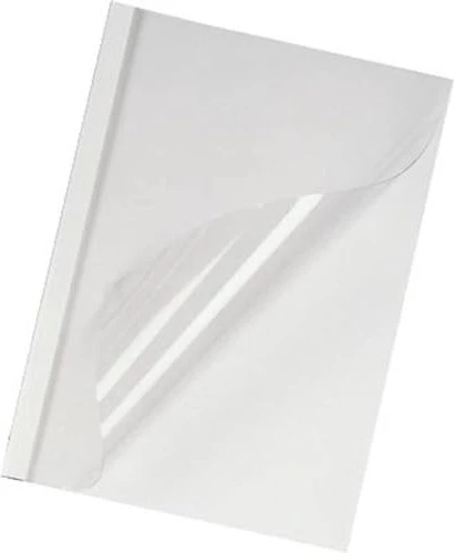 GBC Thermobindemappe, A4, 150µm, weiß glänzend, 15 Blatt, 100 Stück