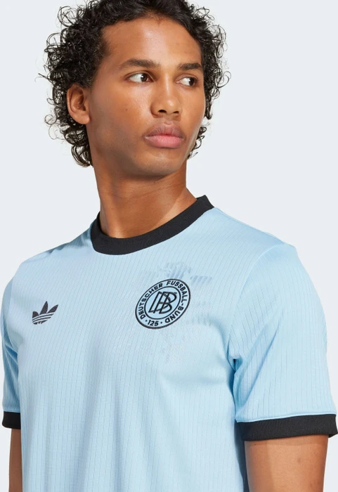 adidas Deutschland Anniversary Trikot kurzarm clear blue/black (Herren)
