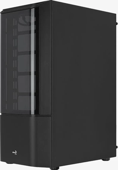 AeroCool Quantum [V1], schwarz, Glasfenster
