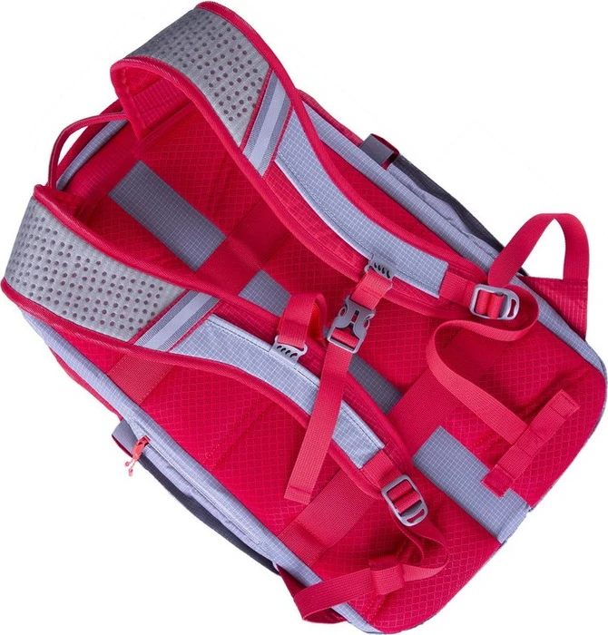 RivaCase 5225 Mercantour ECO 15.6" Laptop-Rucksack, grau/rot