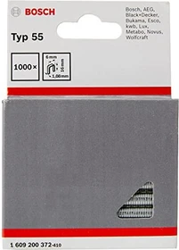 Bosch Professional Typ 55 Tacker-Klammern, 16x6mm, 1000 Stück