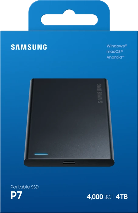 Samsung Portable SSD P7, 4TB, USB4